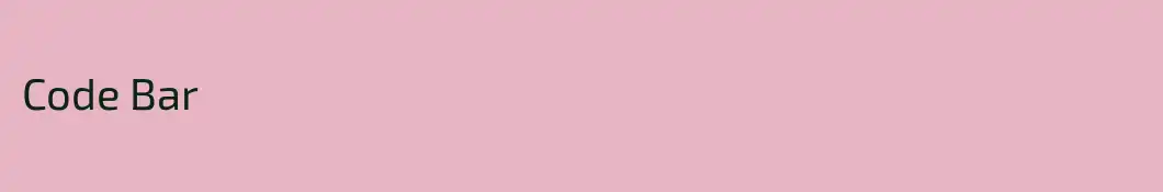 Code Bar
